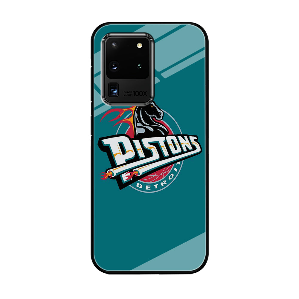 NBA Detroit Pistons Basketball 001 Samsung Galaxy S21 Ultra Case