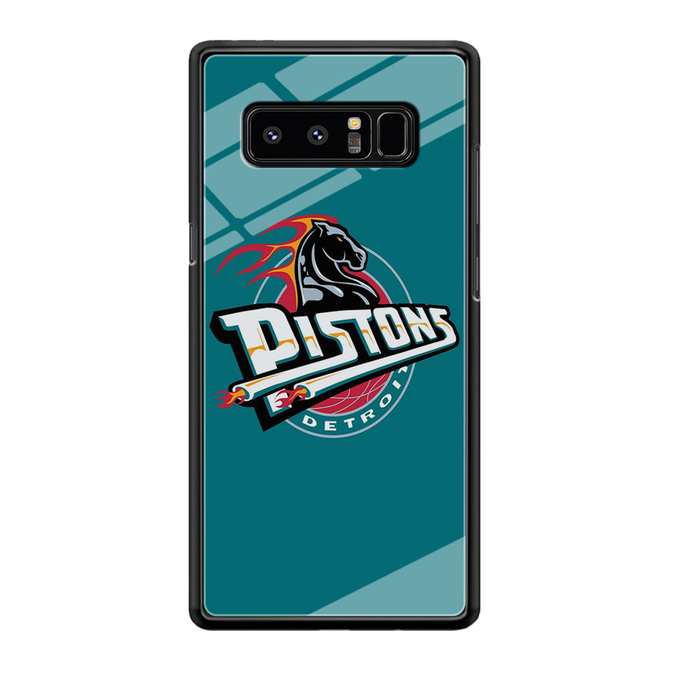 NBA Detroit Pistons Basketball 001 Samsung Galaxy Note 8 Case