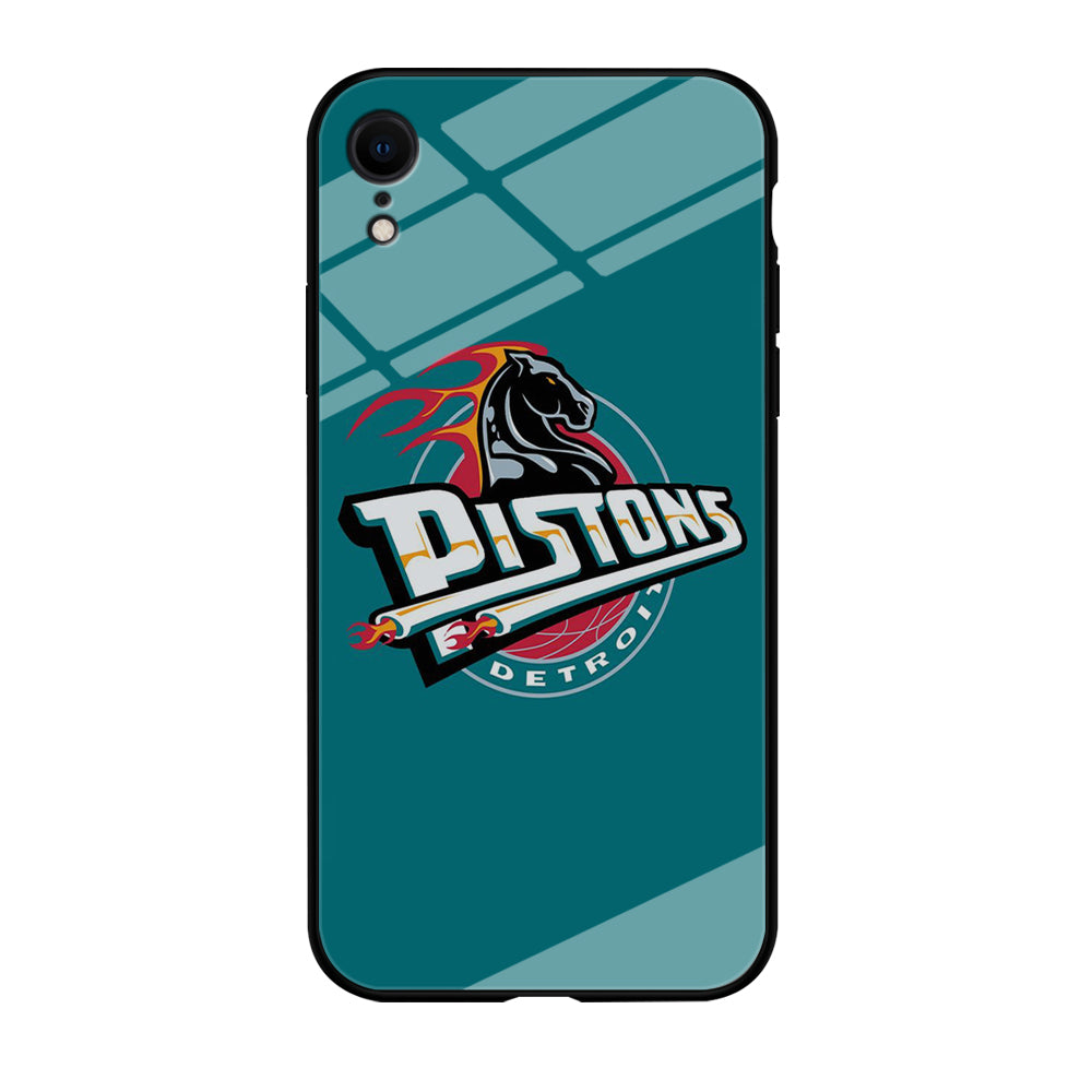 NBA Detroit Pistons Basketball 001 iPhone XR Case