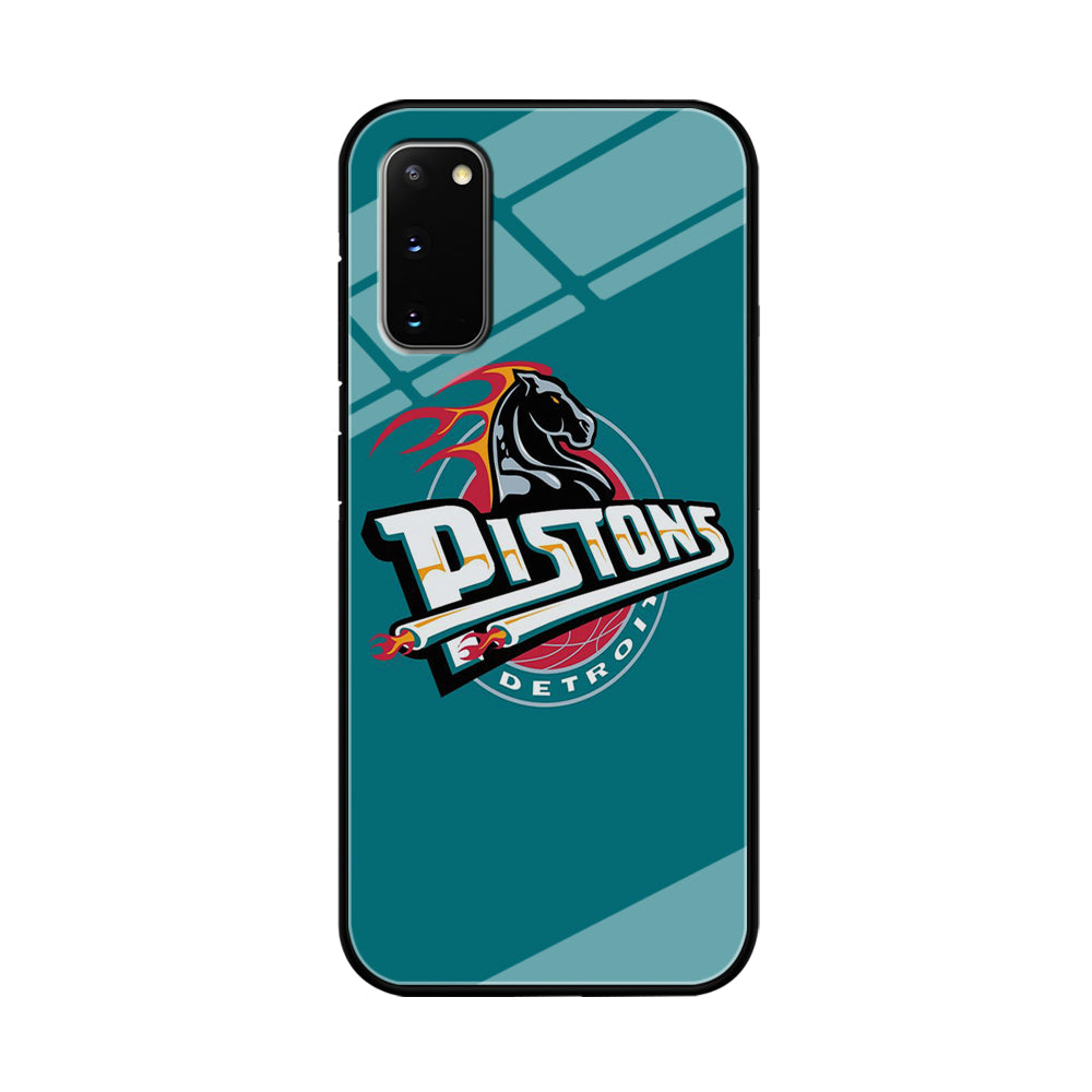 NBA Detroit Pistons Basketball 001 Samsung Galaxy S20 Case