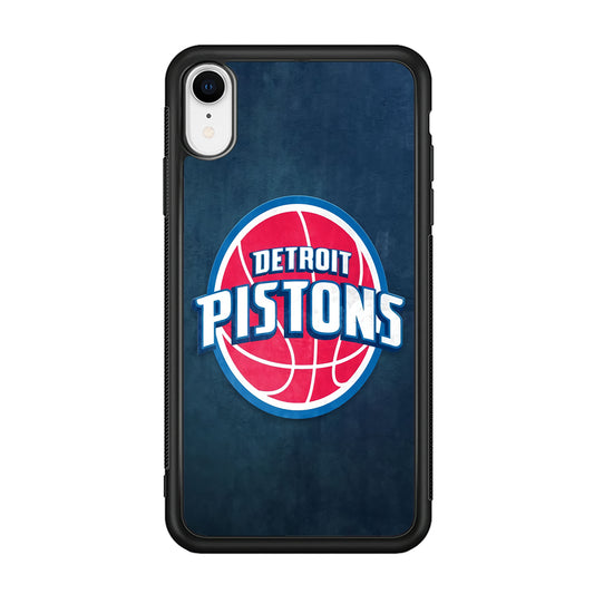 NBA Detroit Pistons Basketball 002 iPhone XR Case