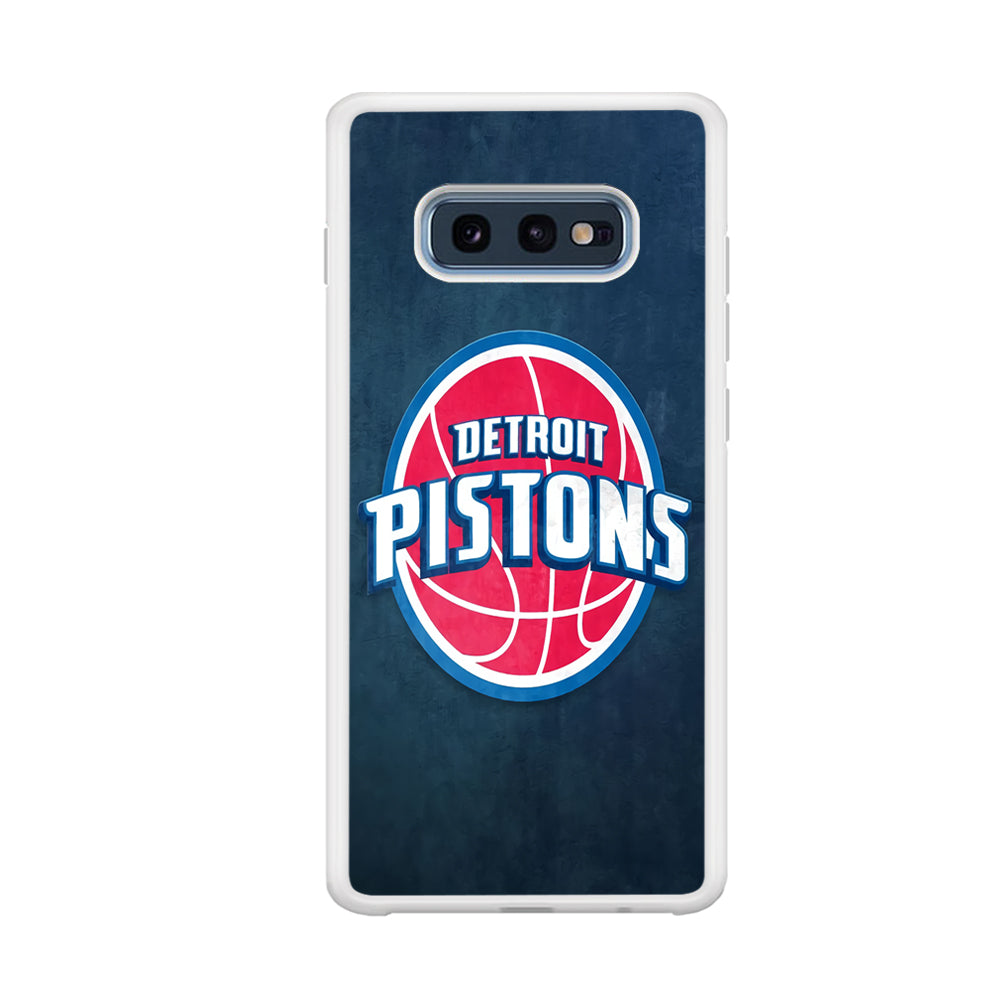 NBA Detroit Pistons Basketball 002 Samsung Galaxy S10E Case