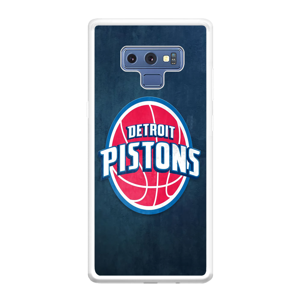 NBA Detroit Pistons Basketball 002 Samsung Galaxy Note 9 Case