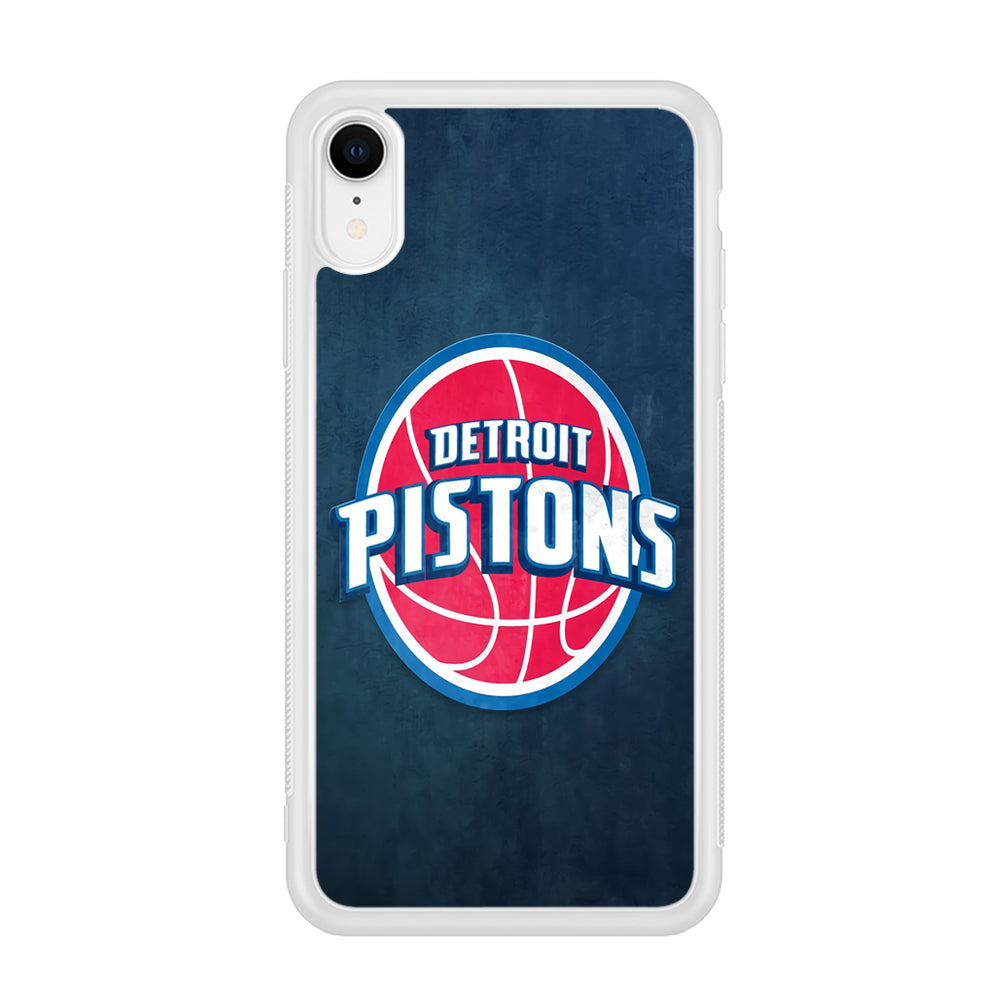 NBA Detroit Pistons Basketball 002 iPhone XR Case