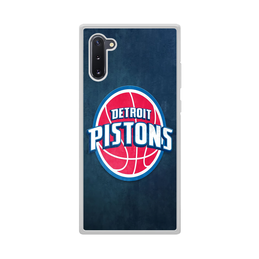 NBA Detroit Pistons Basketball 002 Samsung Galaxy Note 10 Case