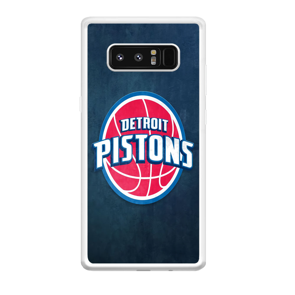 NBA Detroit Pistons Basketball 002 Samsung Galaxy Note 8 Case