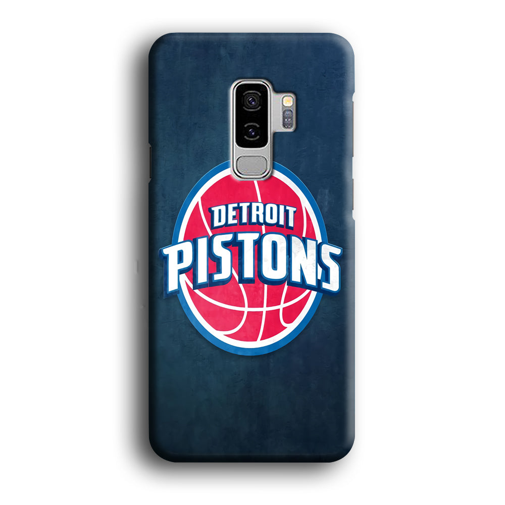 NBA Detroit Pistons Basketball 002 Samsung Galaxy S9 Plus Case