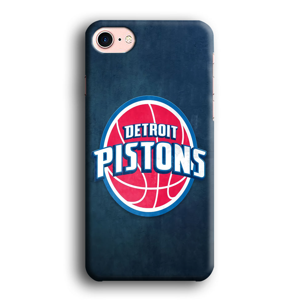 NBA Detroit Pistons Basketball 002 iPhone SE 3 2022 Case