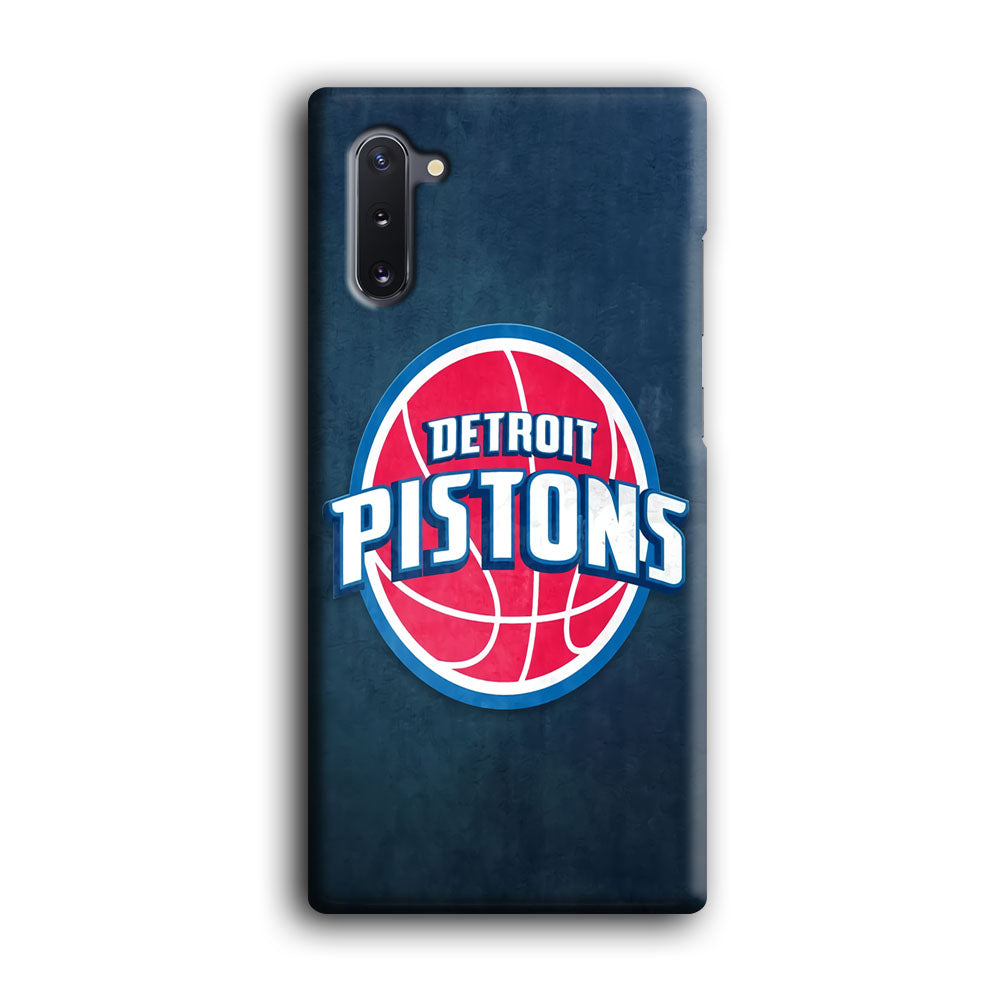 NBA Detroit Pistons Basketball 002 Samsung Galaxy Note 10 Case