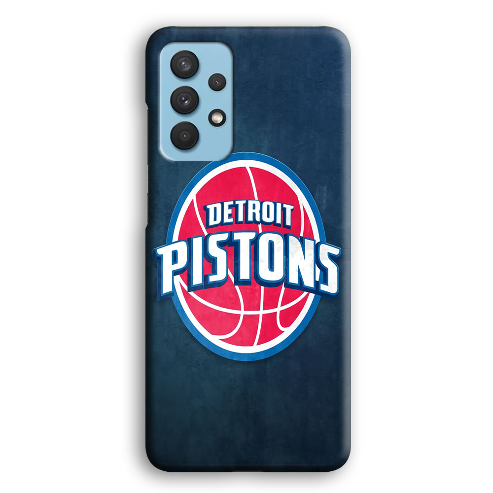 NBA Detroit Pistons Basketball 002 Samsung Galaxy A32 Case