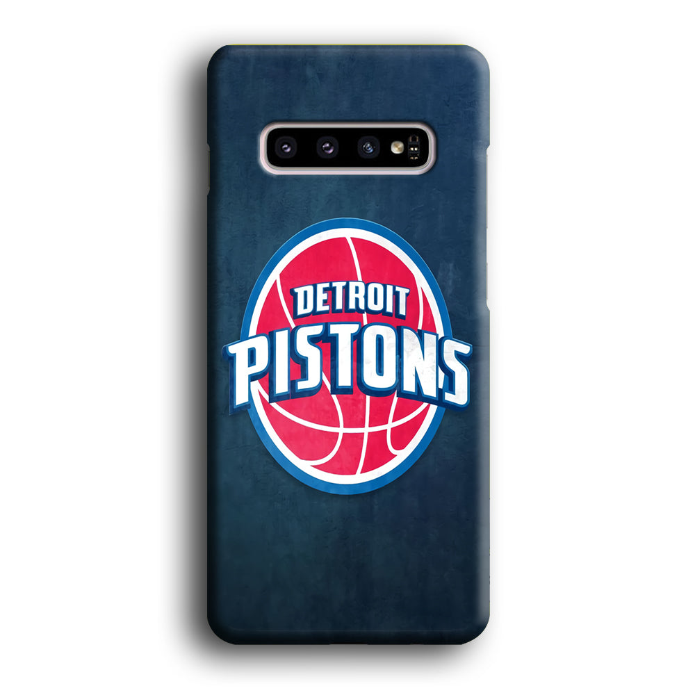 NBA Detroit Pistons Basketball 002 Samsung Galaxy S10 Case