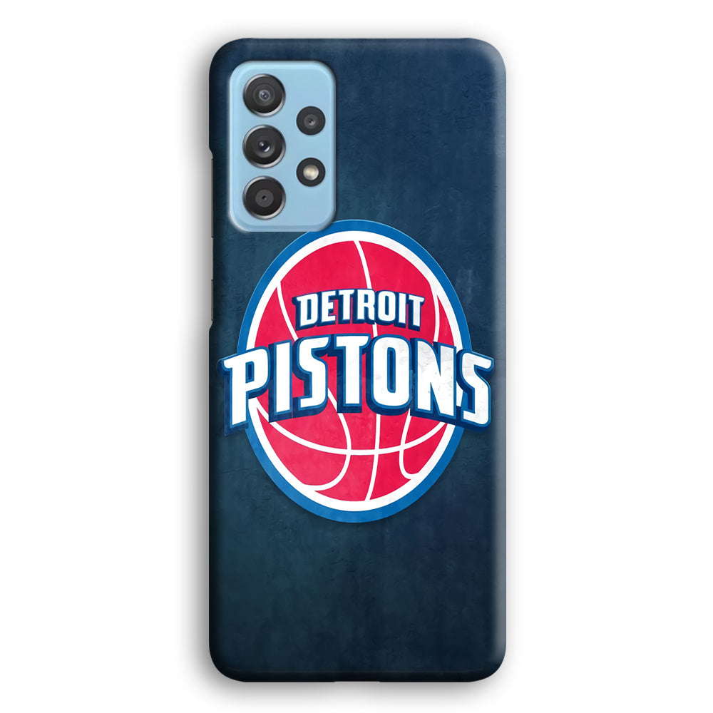 NBA Detroit Pistons Basketball 002 Samsung Galaxy A72 Case