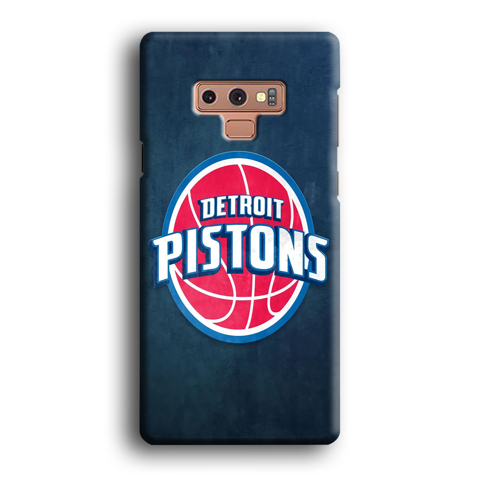 NBA Detroit Pistons Basketball 002 Samsung Galaxy Note 9 Case