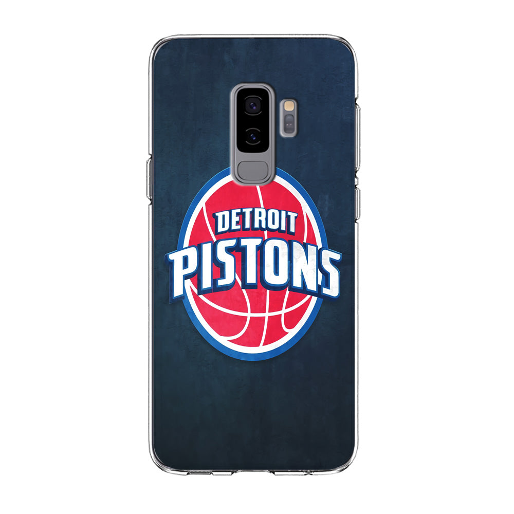 NBA Detroit Pistons Basketball 002 Samsung Galaxy S9 Plus Case