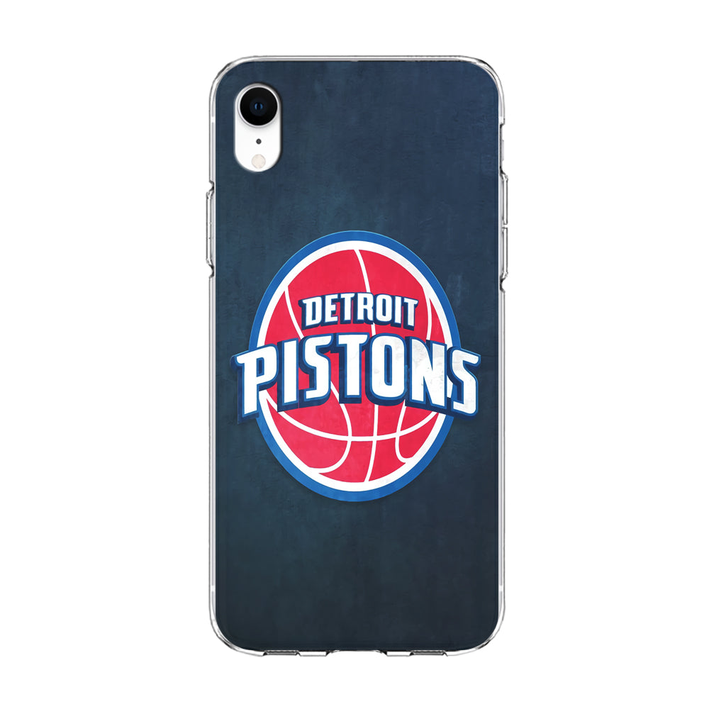 NBA Detroit Pistons Basketball 002 iPhone XR Case