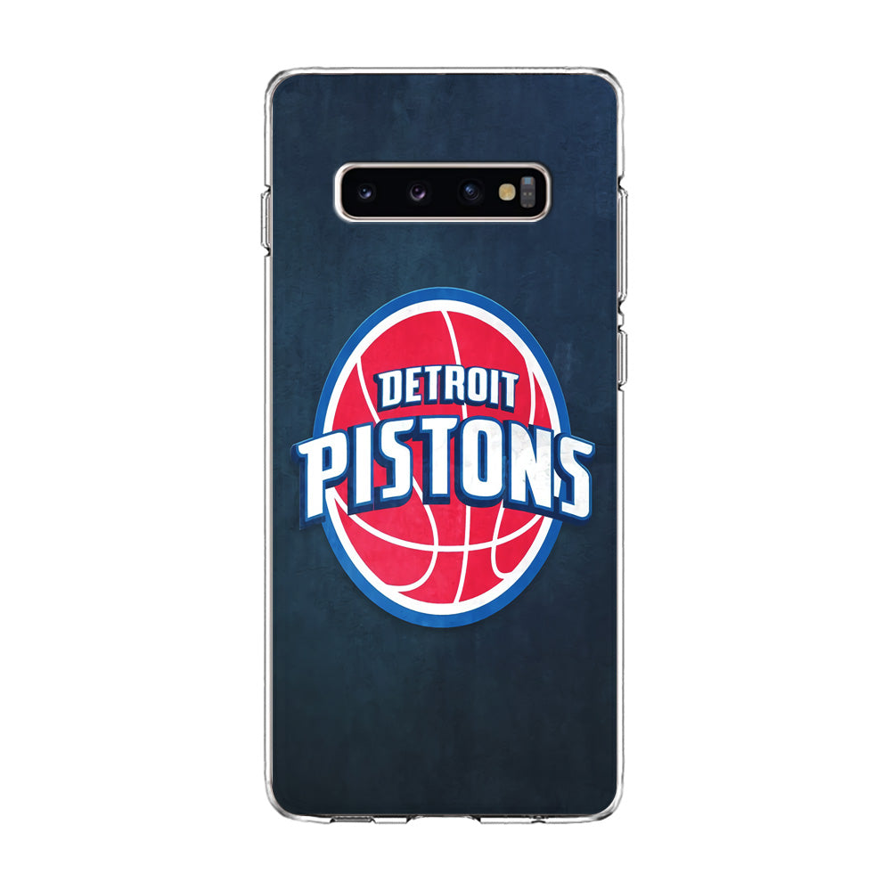 NBA Detroit Pistons Basketball 002 Samsung Galaxy S10 Plus Case