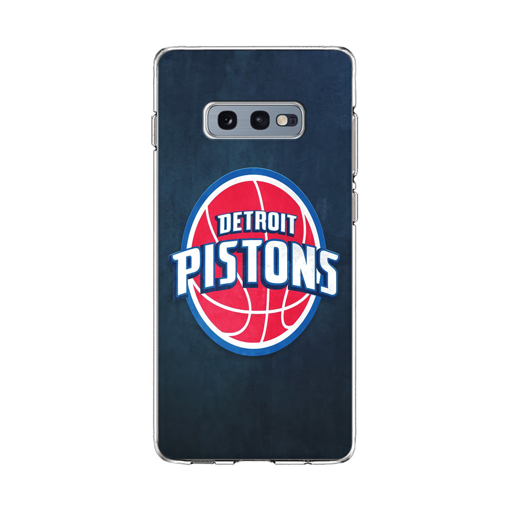 NBA Detroit Pistons Basketball 002 Samsung Galaxy S10E Case