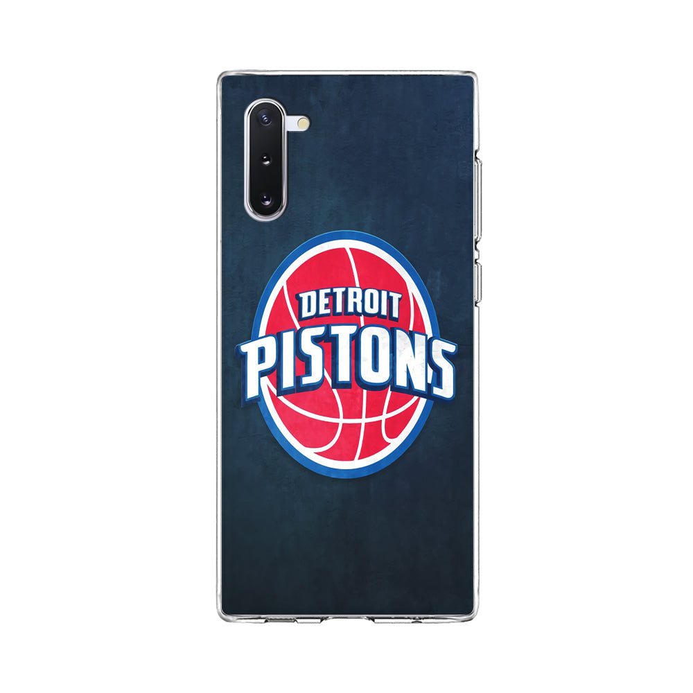 NBA Detroit Pistons Basketball 002 Samsung Galaxy Note 10 Case