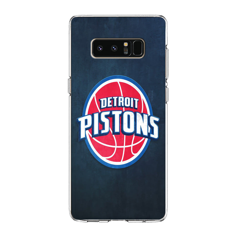 NBA Detroit Pistons Basketball 002 Samsung Galaxy Note 8 Case