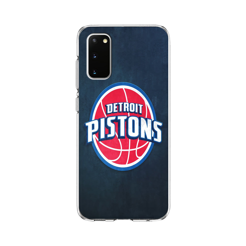 NBA Detroit Pistons Basketball 002 Samsung Galaxy S20 Case