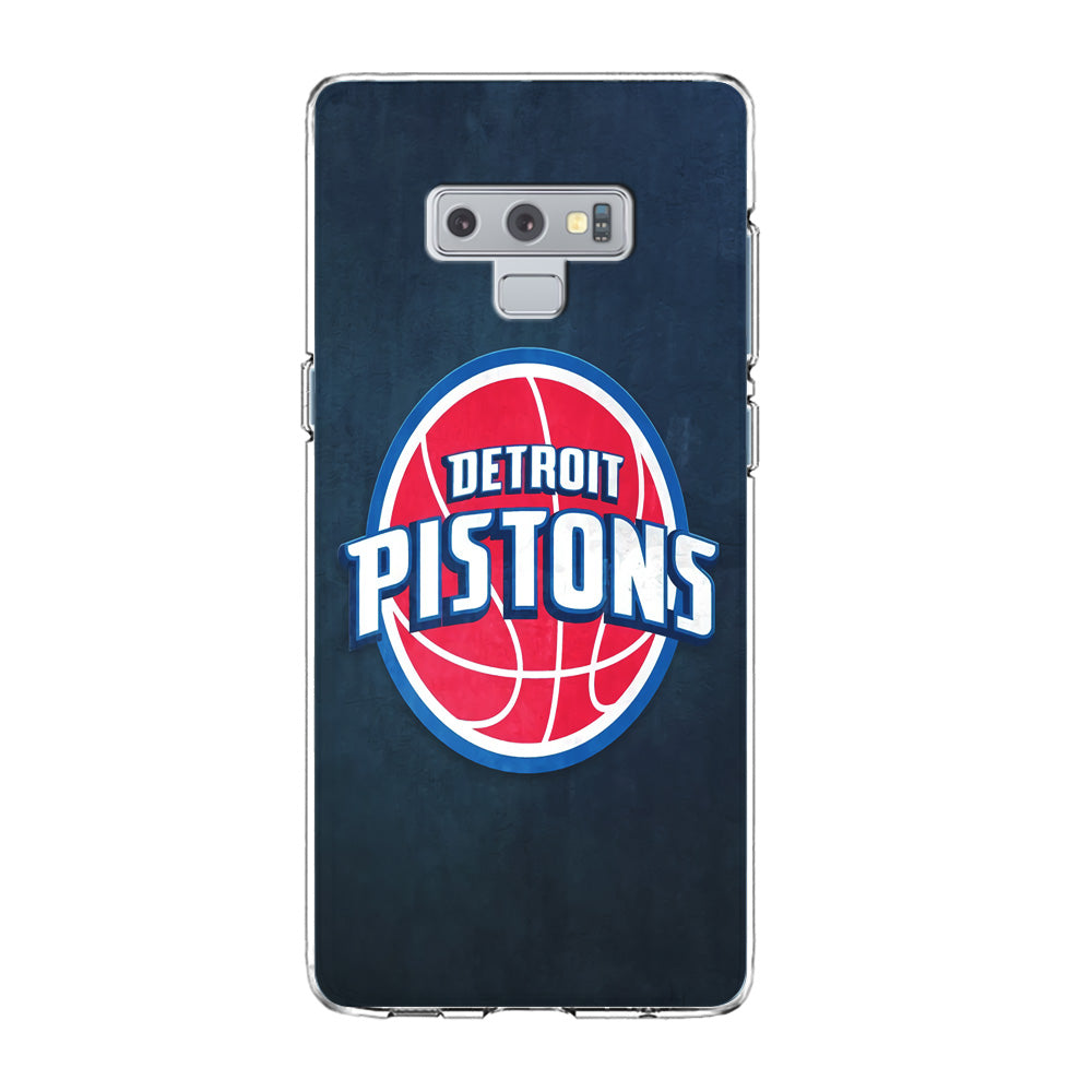 NBA Detroit Pistons Basketball 002 Samsung Galaxy Note 9 Case