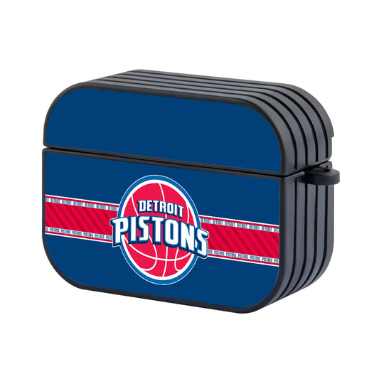 NBA Detroit Pistons Team Apple Airpods Pro 2 Case-Airpods Pro 2 Case-Altracase