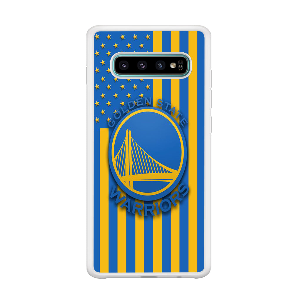 NBA Golden State Warriors Basketball 001 Samsung Galaxy S10 Case