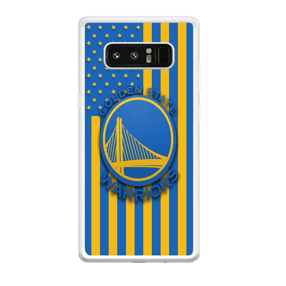 NBA Golden State Warriors Basketball 001 Samsung Galaxy Note 8 Case