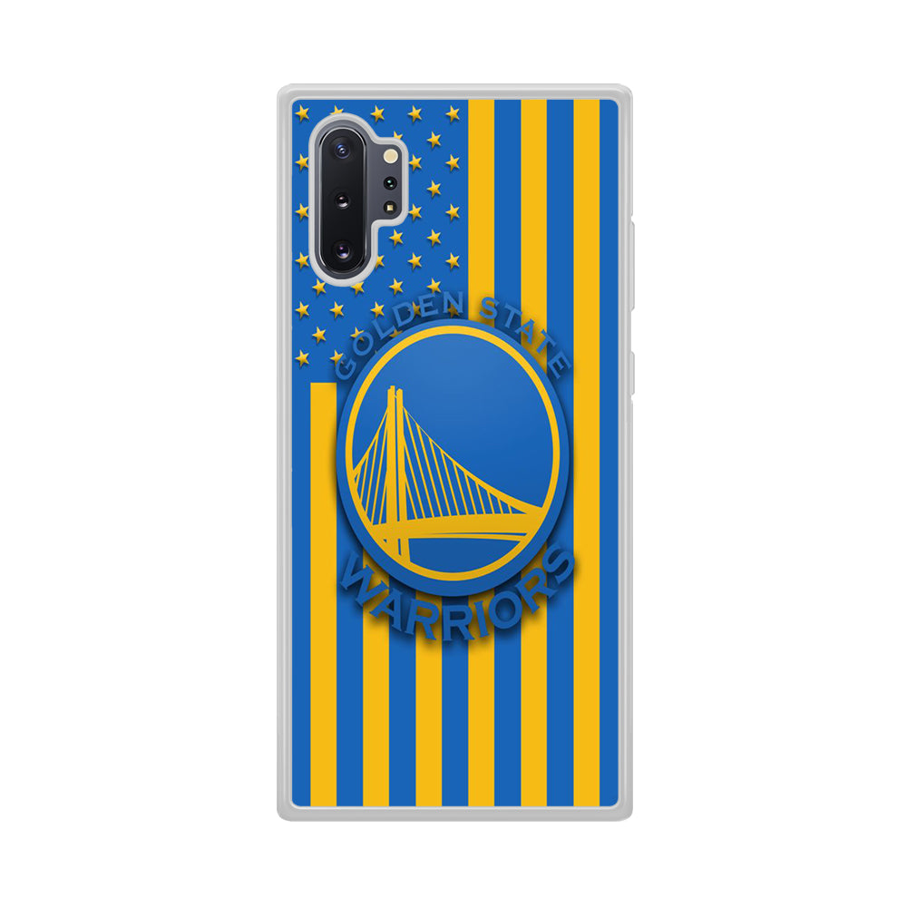 NBA Golden State Warriors Basketball 001 Samsung Galaxy Note 10 Plus Case