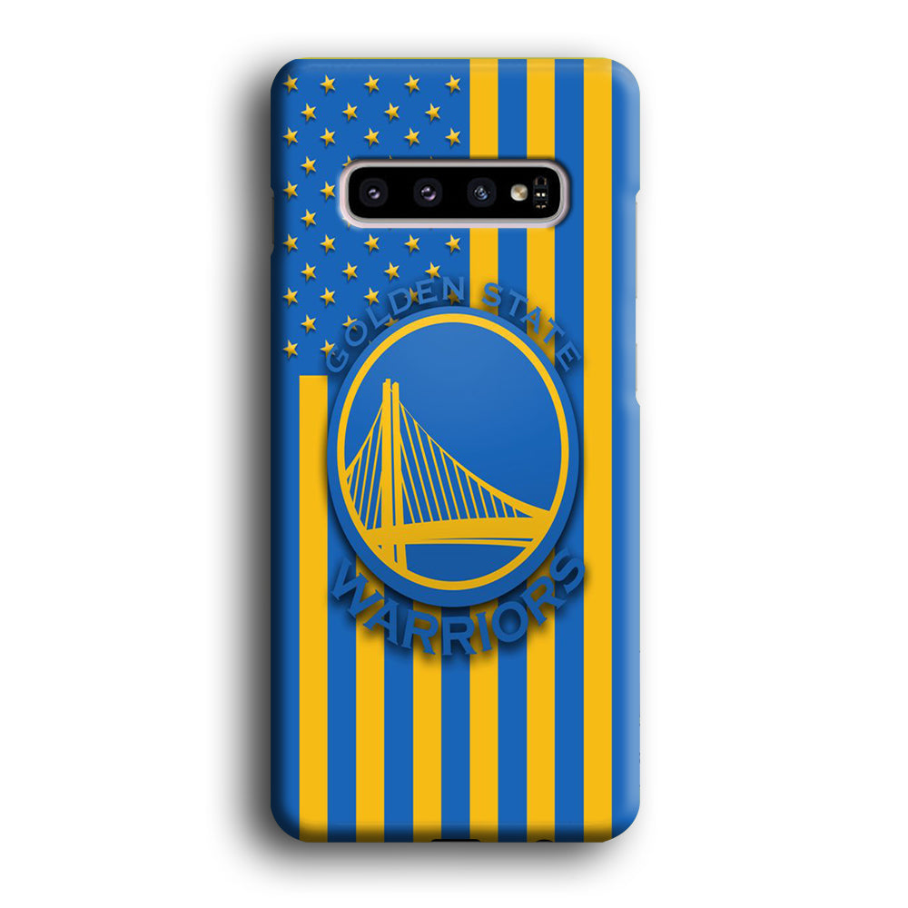 NBA Golden State Warriors Basketball 001 Samsung Galaxy S10 Case