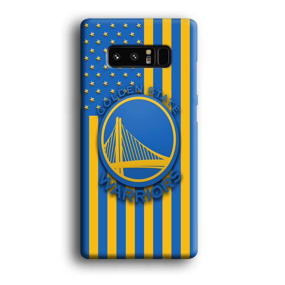 NBA Golden State Warriors Basketball 001 Samsung Galaxy Note 8 Case