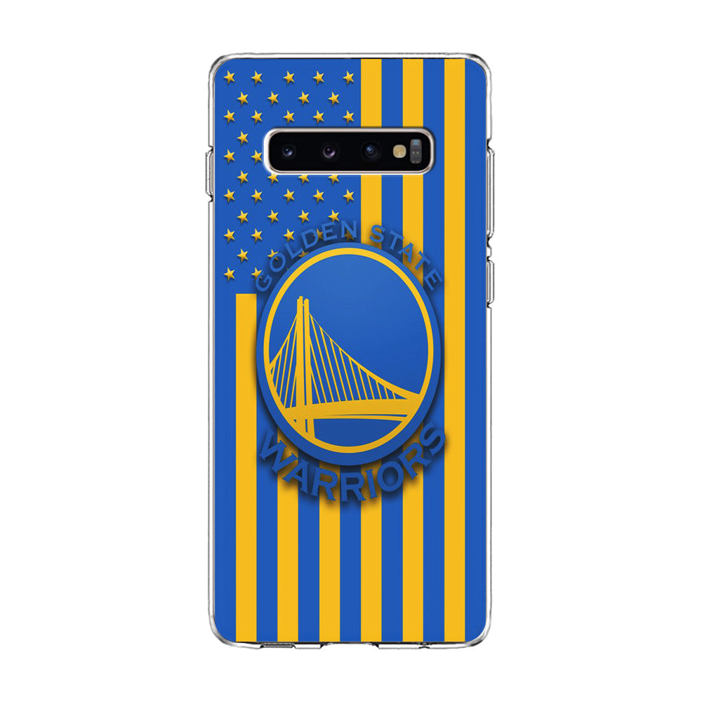 NBA Golden State Warriors Basketball 001 Samsung Galaxy S10 Case