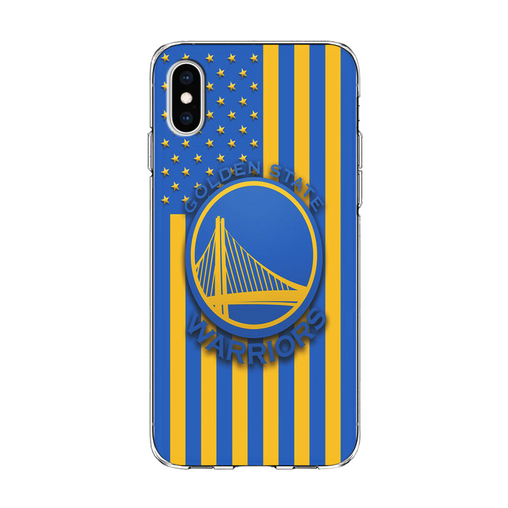 NBA Golden State Warriors Basketball 001 iPhone X Case