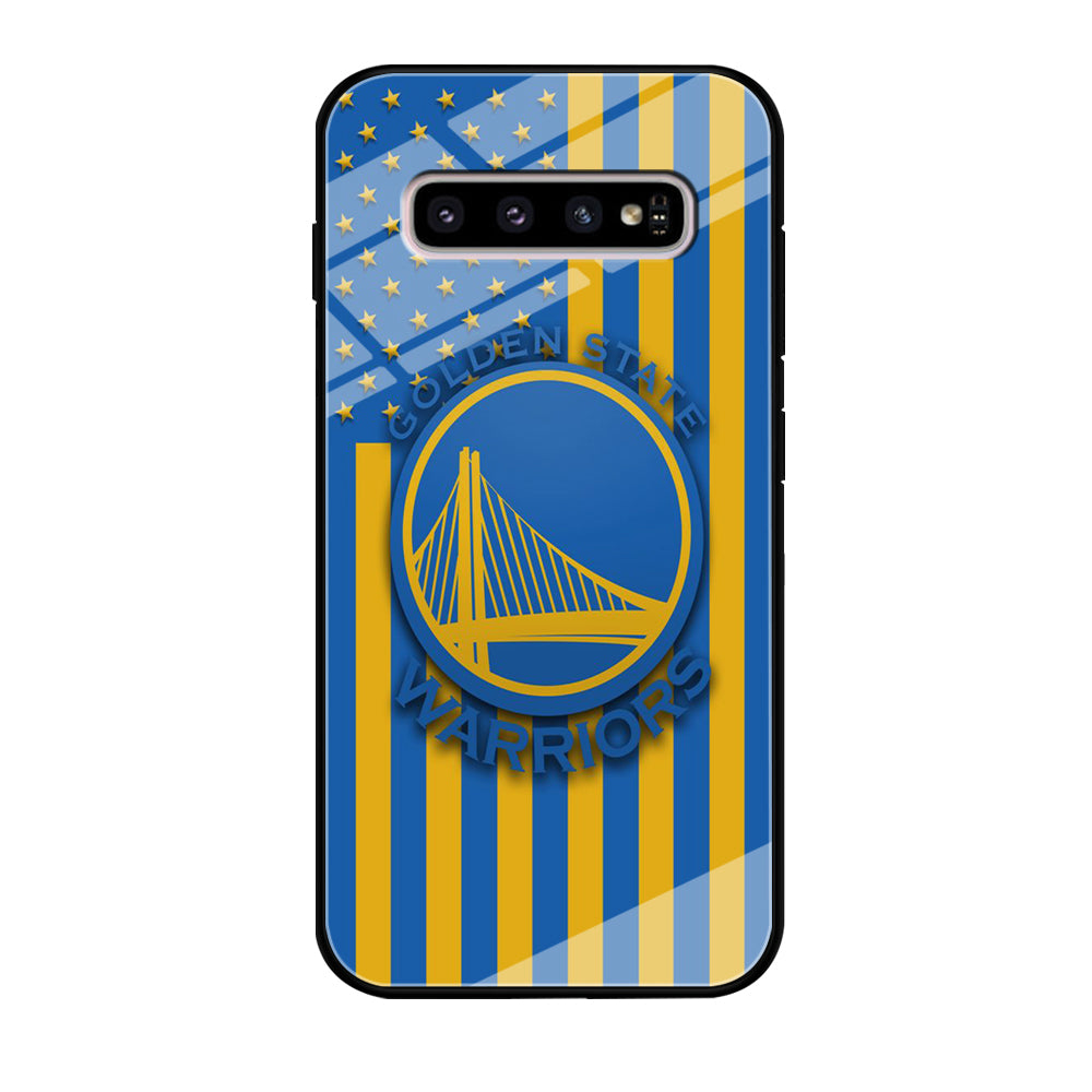 NBA Golden State Warriors Basketball 001 Samsung Galaxy S10 Case