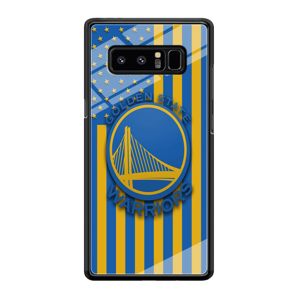 NBA Golden State Warriors Basketball 001 Samsung Galaxy Note 8 Case