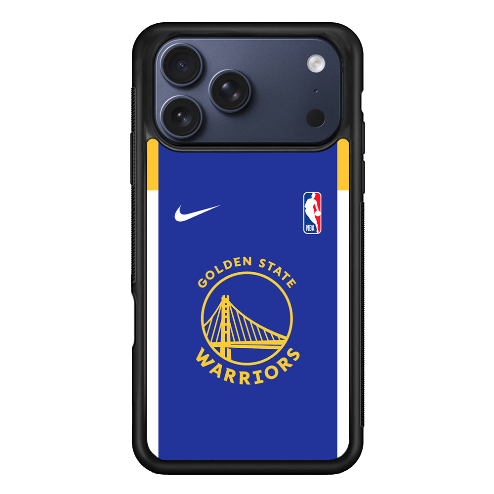 NBA Golden State Warriors Blue Nike iPhone 17 Pro Case - Altracase