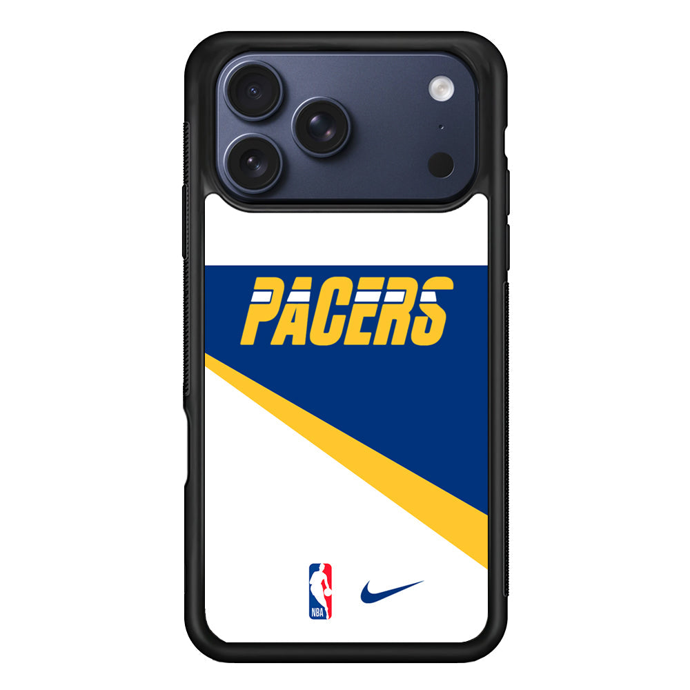 NBA Indiana Pacers White Nike iPhone 17 Pro Max Case - Altracase