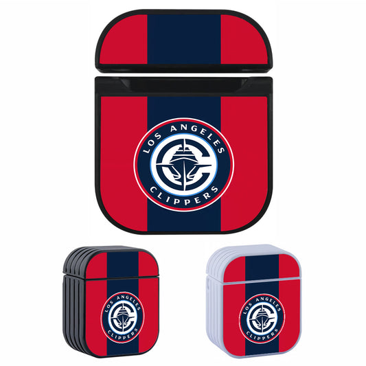 NBA LA Clippers Blue Red Apple AirPods Case-AirPod Case-Altracase