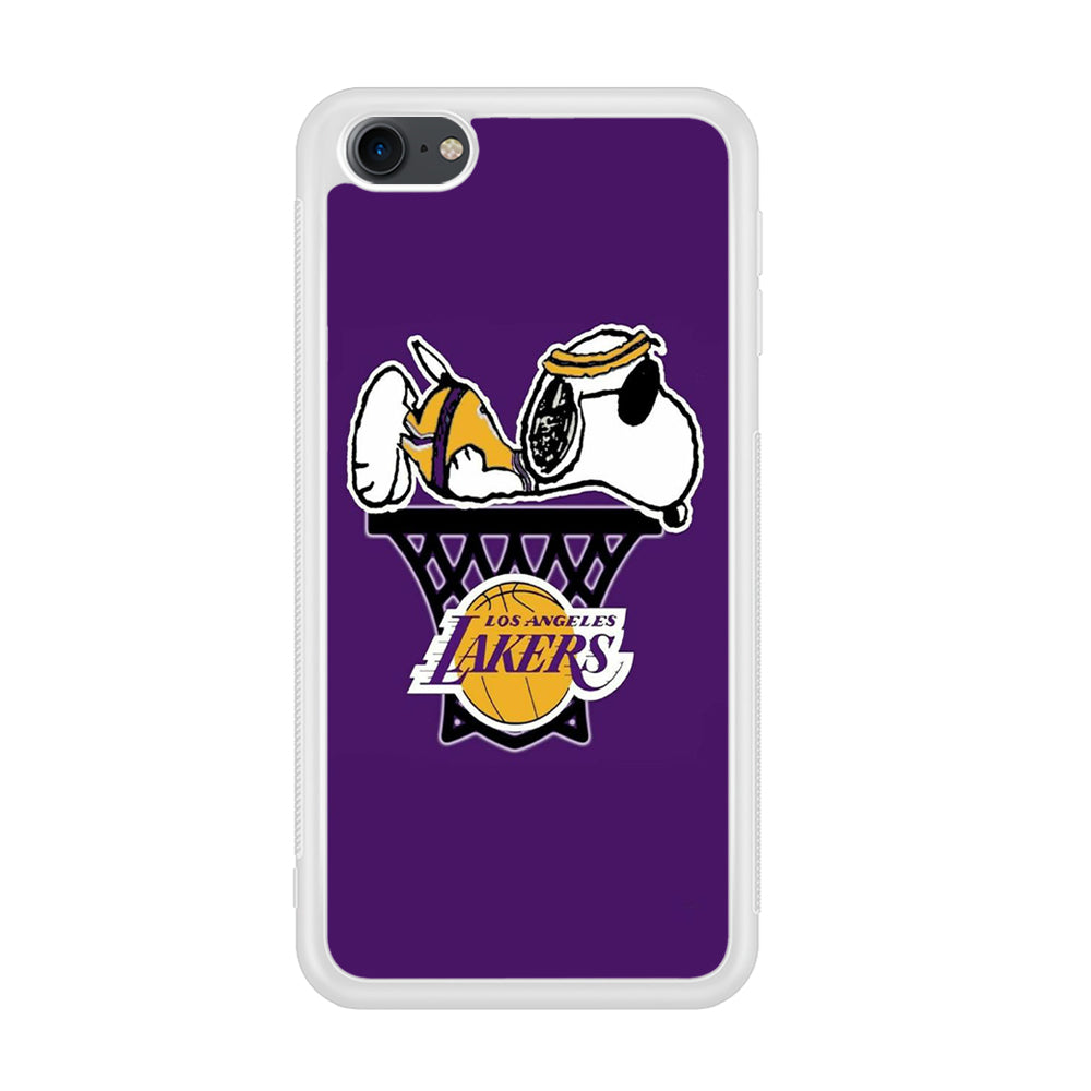 NBA Lakers Snoopy Basketball iPod Touch 6 Case