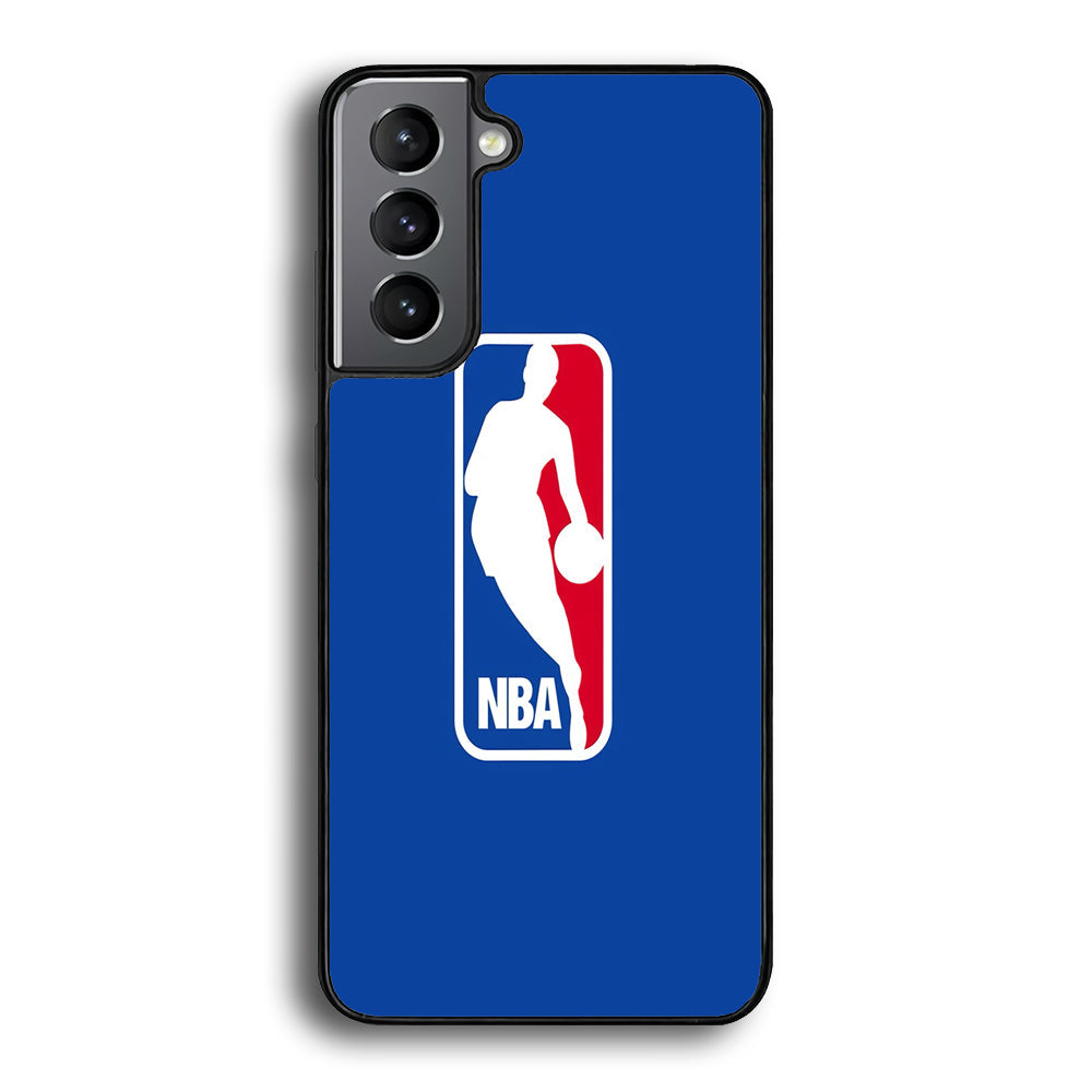 NBA Logo Samsung Galaxy S23 Plus Case-Phone Case-Rubber Black (2D Case)-Altracase