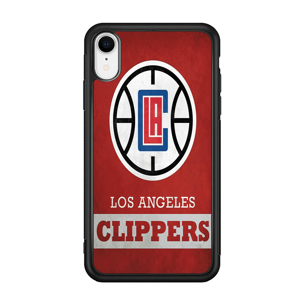 NBA Los Angeles Clippers Basketball 001 iPhone XR Case