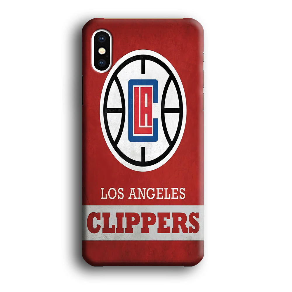 NBA Los Angeles Clippers Basketball 001 iPhone X Case