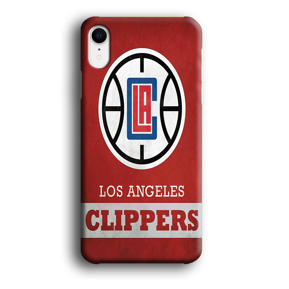 NBA Los Angeles Clippers Basketball 001 iPhone XR Case