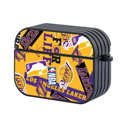 NBA Los Angeles Lakers Pride Apple Airpods Pro 2 Case-Airpods Pro 2 Case-Altracase