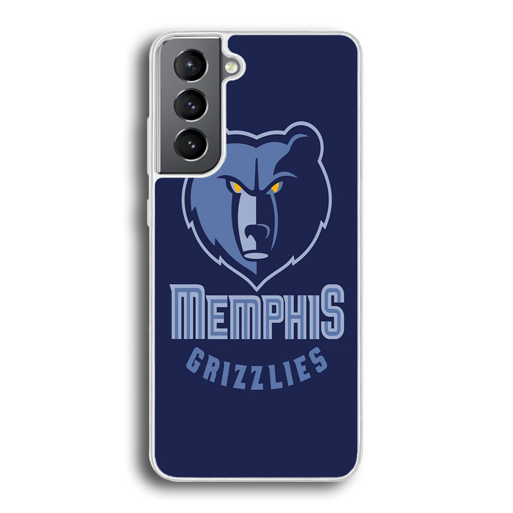 NBA Memphis Grizzlies Basketball 001 Samsung Galaxy S23 Plus Case-Phone Case-Rubber White (2D Case)-Altracase