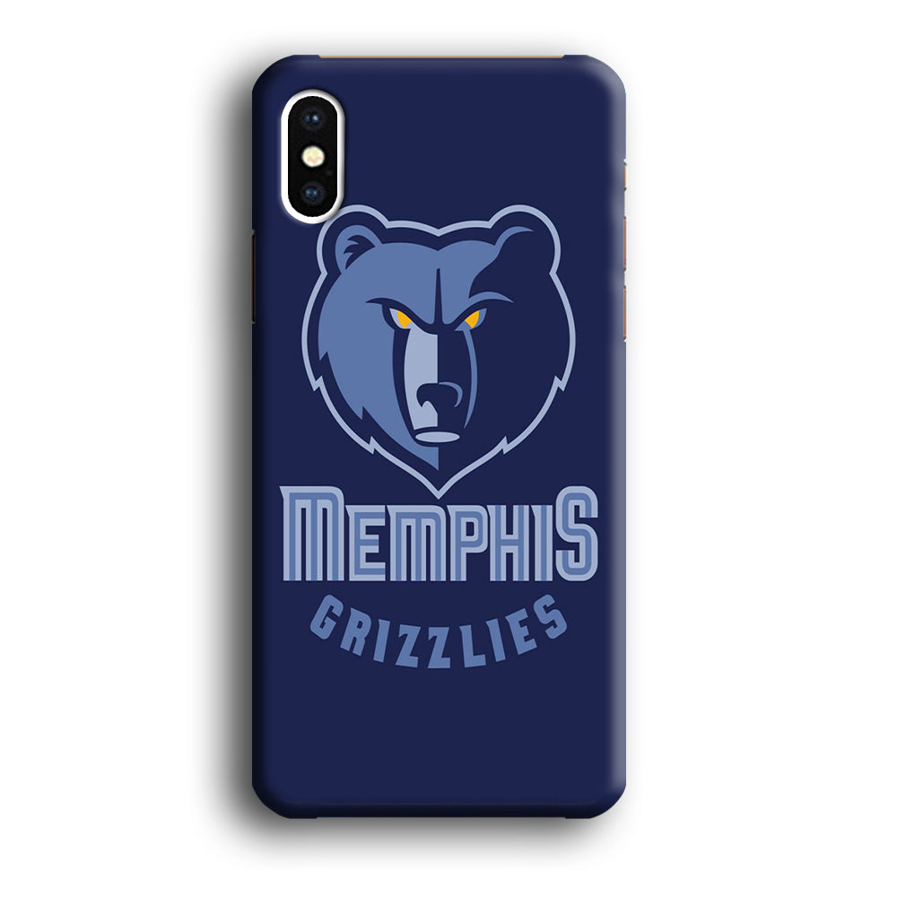 NBA Memphis Grizzlies Basketball 001 iPhone Xs Case