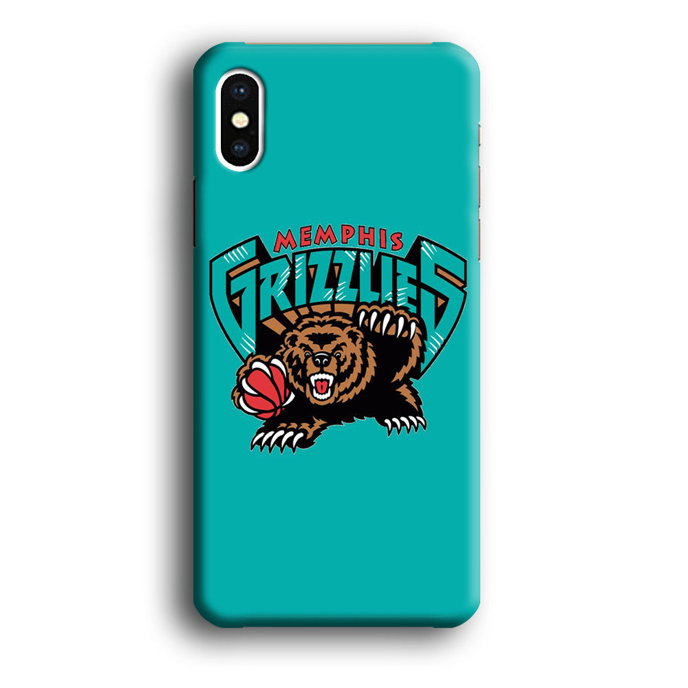 NBA Memphis Grizzlies Basketball 002 iPhone X Case