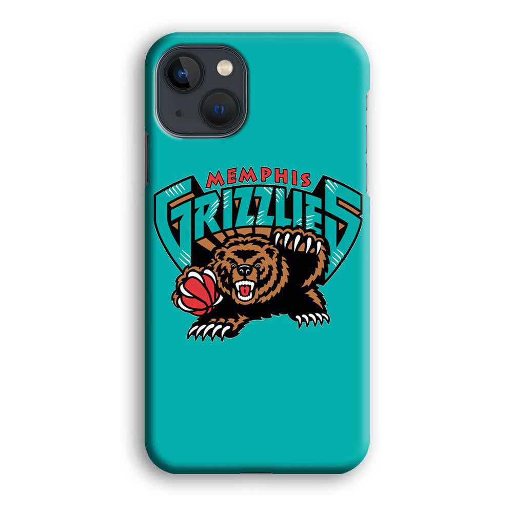 NBA Memphis Grizzlies Basketball 002 iPhone 14 Plus Case