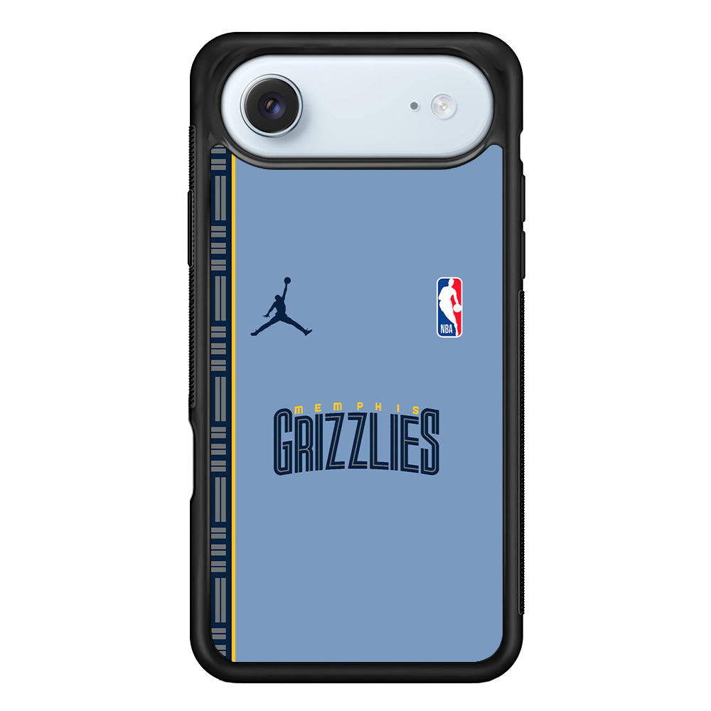 NBA Memphis Grizzlies Blue Jordan iPhone 17 Air Case - Altracase