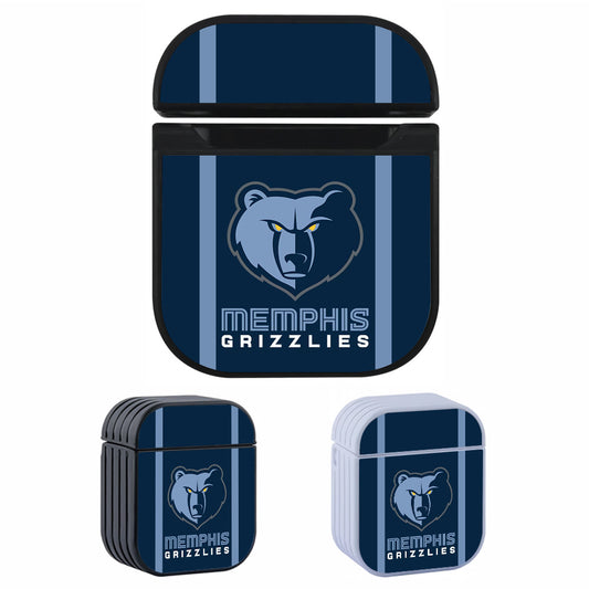 NBA Memphis Grizzlies Stripe Apple AirPods Case-AirPod Case-Altracase